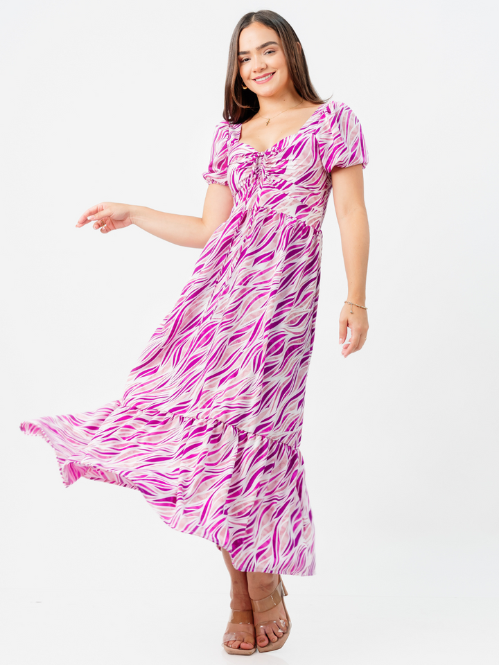 VESTIDO GINEBRA - VIOLETA