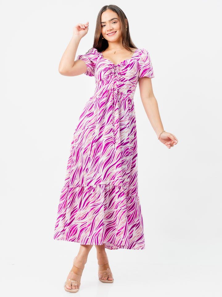 VESTIDO GINEBRA - VIOLETA