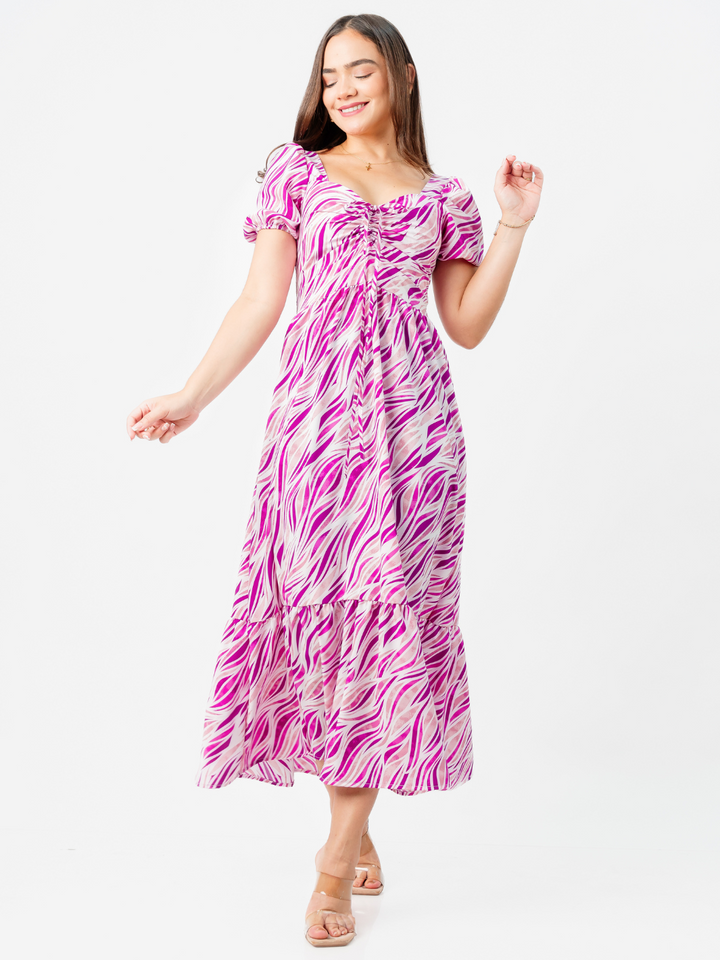 VESTIDO GINEBRA - VIOLETA