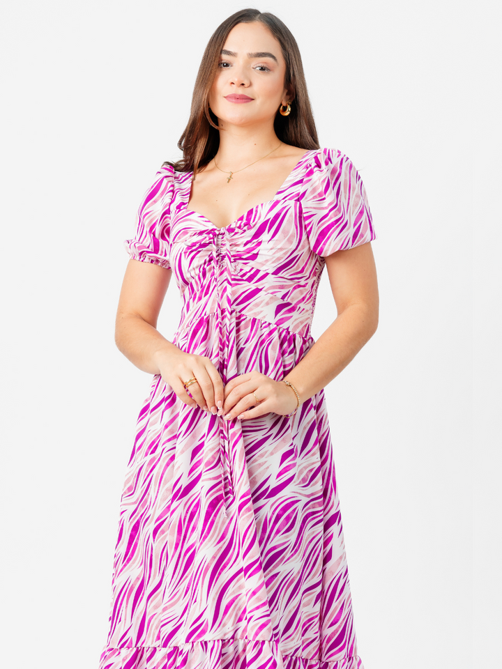 VESTIDO GINEBRA - VIOLETA