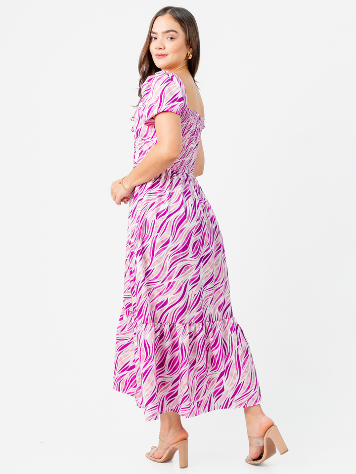 VESTIDO GINEBRA - VIOLETA