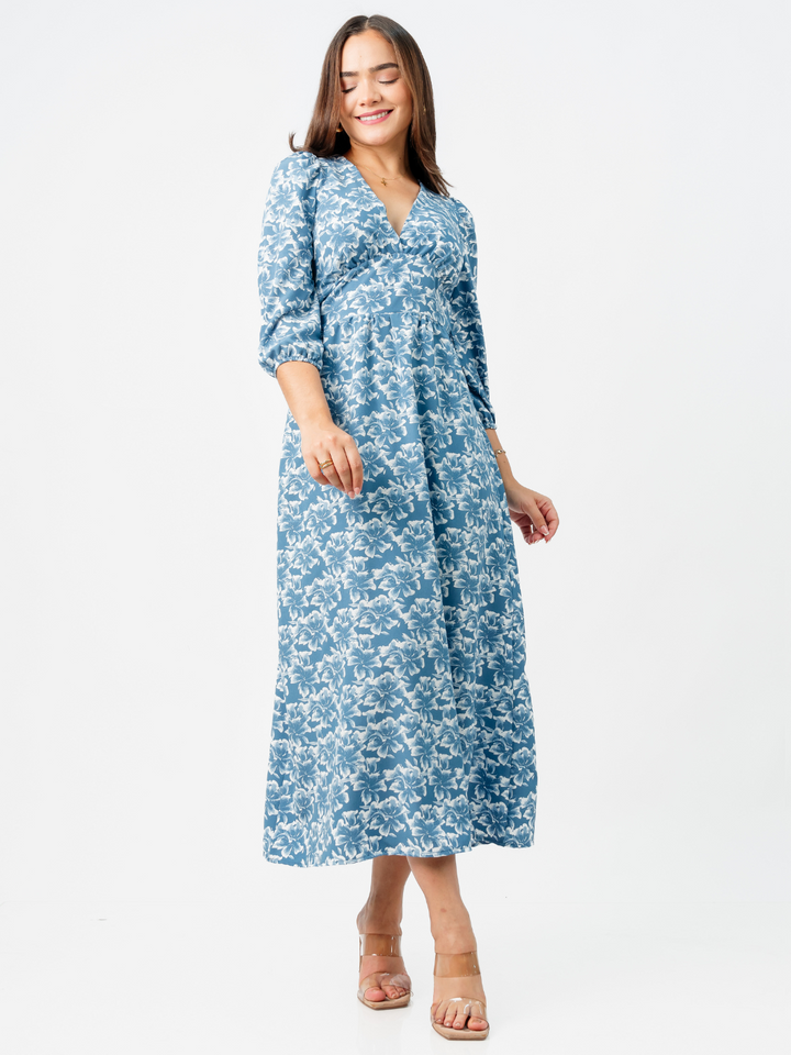 VESTIDO LEONI - ACERO