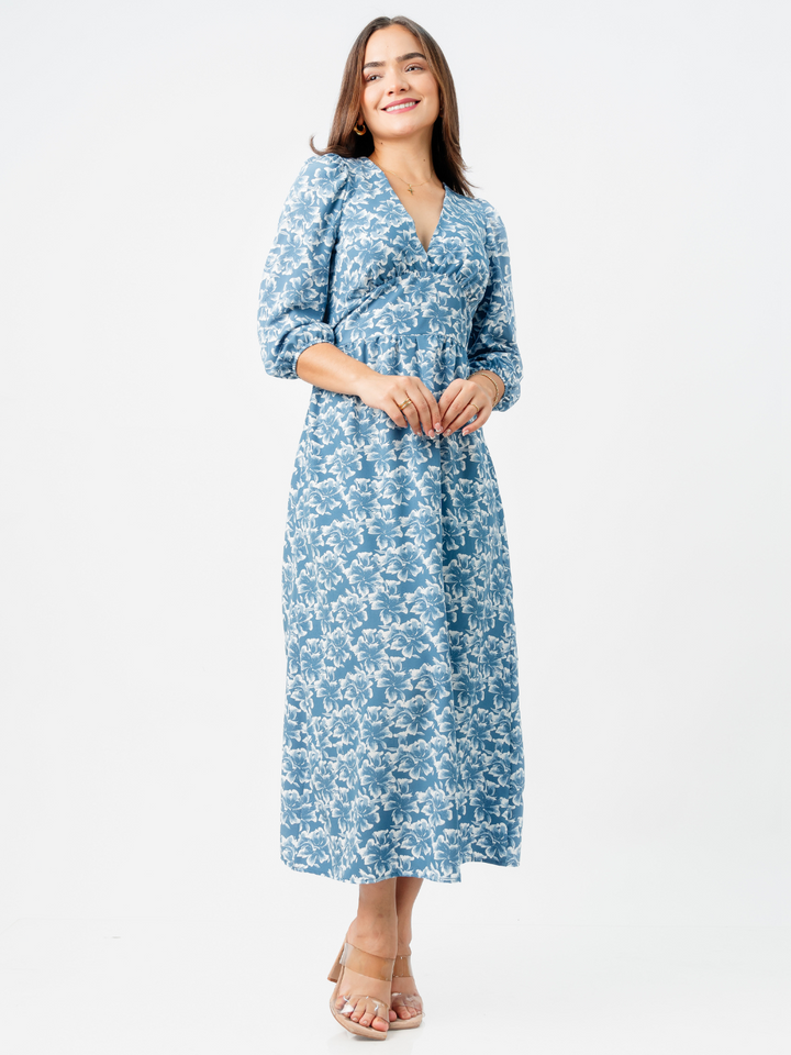 VESTIDO LEONI - ACERO