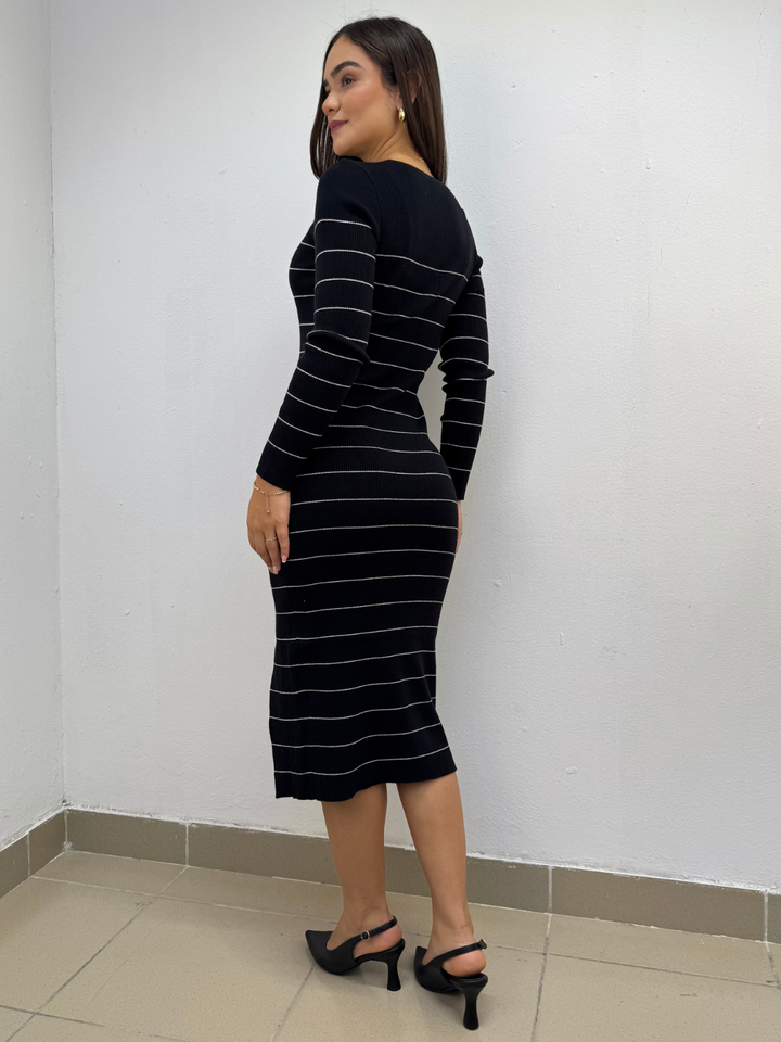 VESTIDO MORA - NEGRO