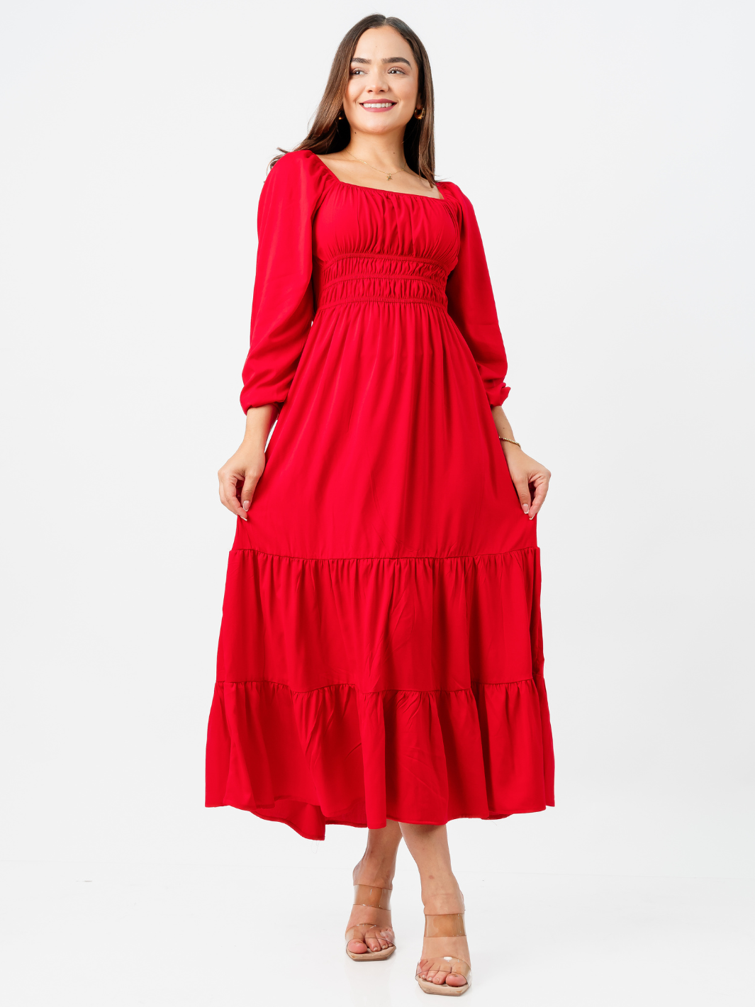 VESTIDO GIORGIA - ROJO
