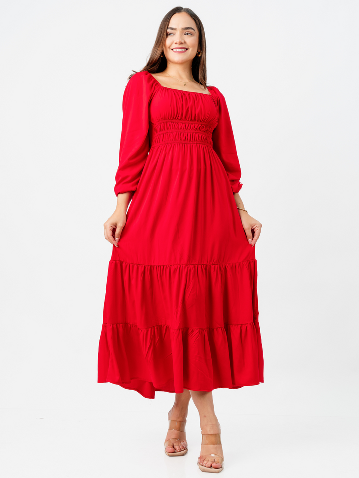 VESTIDO GIORGIA - ROJO