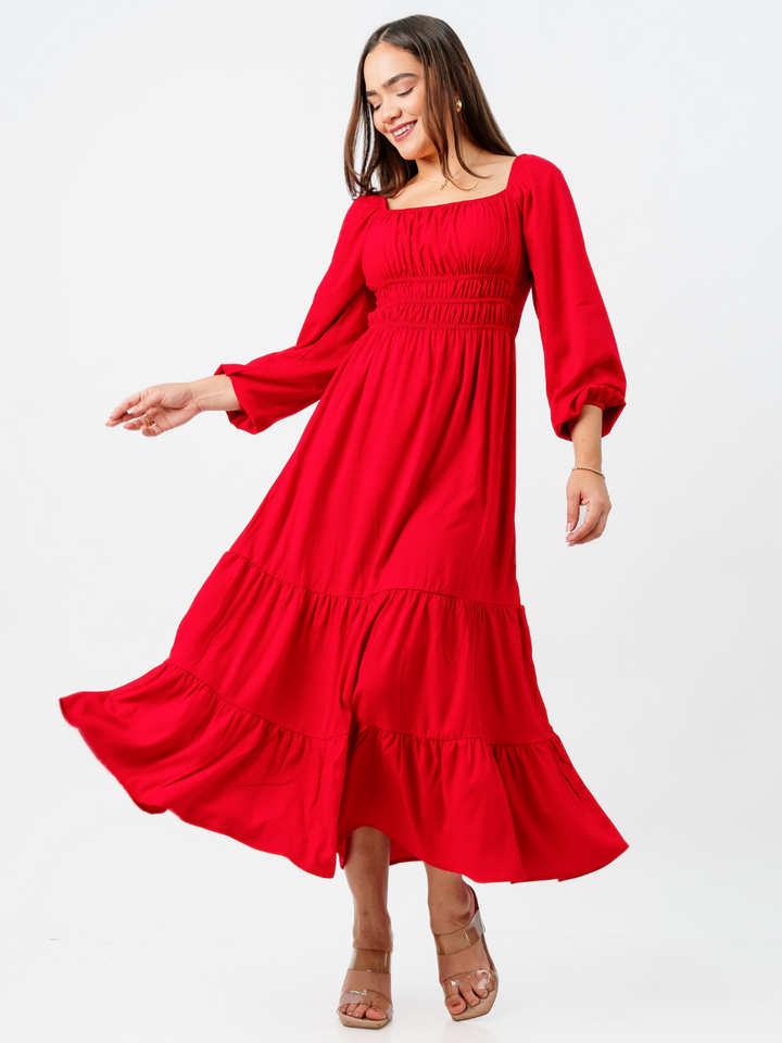 VESTIDO GIORGIA - ROJO