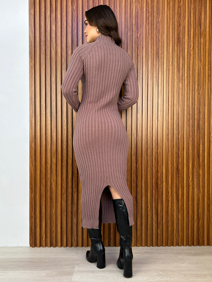 VESTIDO CLARA - TOPO