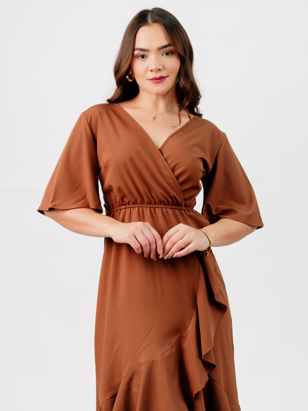 VESTIDO MAYRA - CHOCOLATE