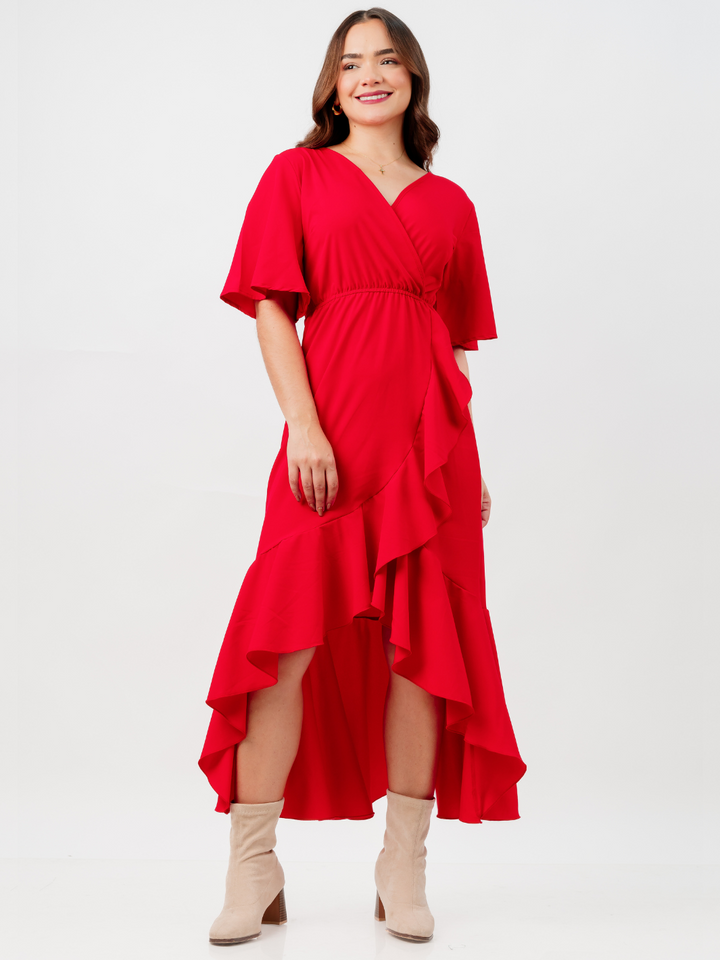 VESTIDO MAYRA - ROJO