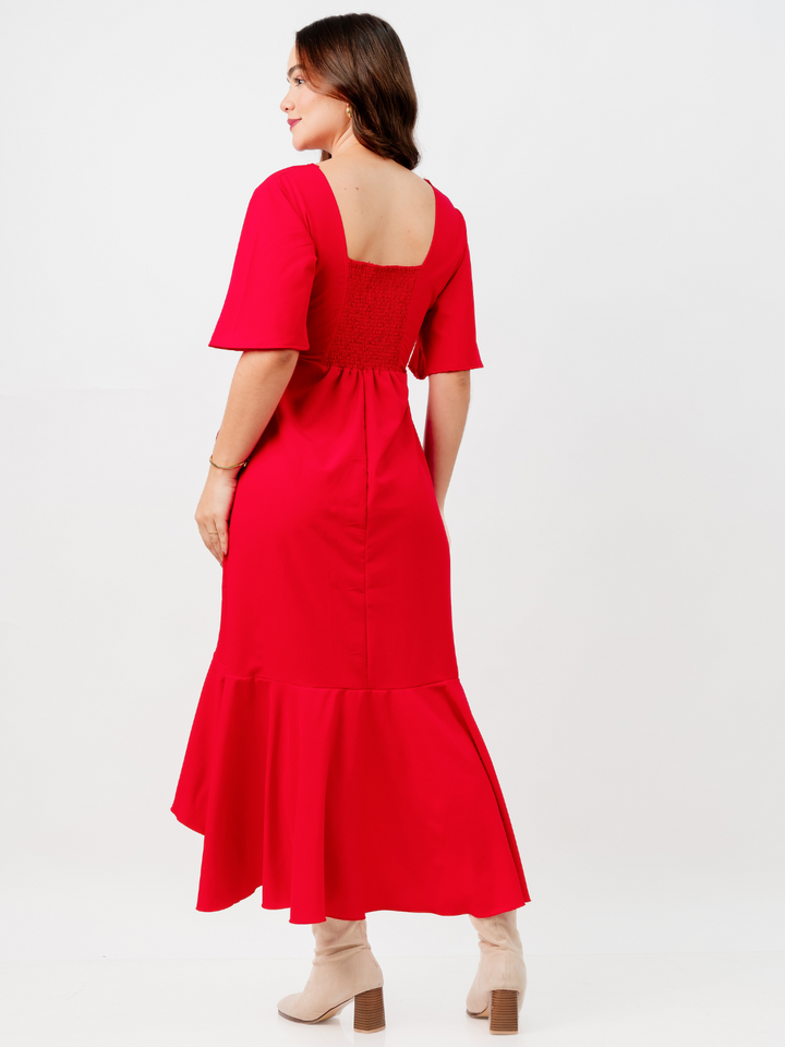 VESTIDO MAYRA - ROJO