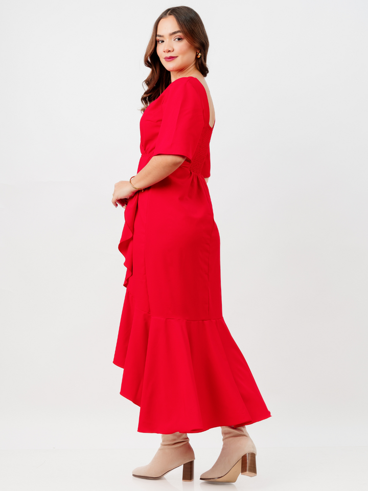 VESTIDO MAYRA - ROJO
