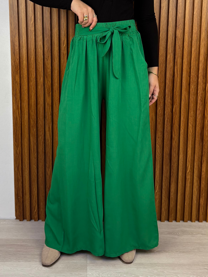 PANTALON PALAZZO VENTURA VERDE