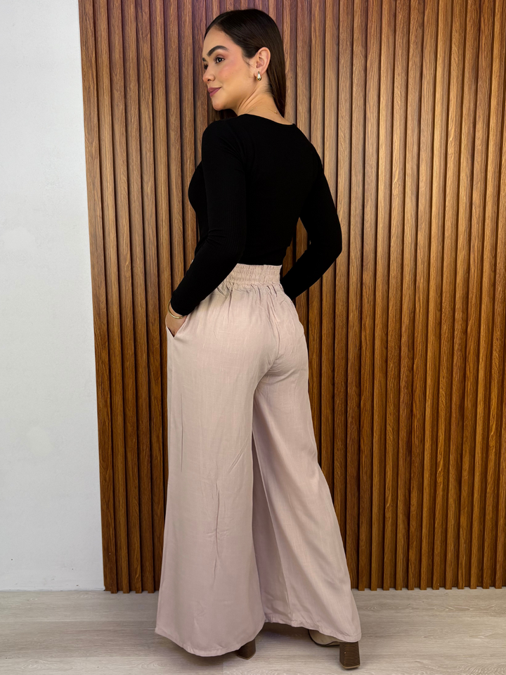 PANTALON PALAZZO VENTURA ARENA