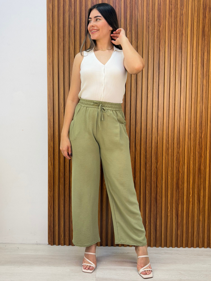 PANTALON CASUAL AMAPOLA VERDE