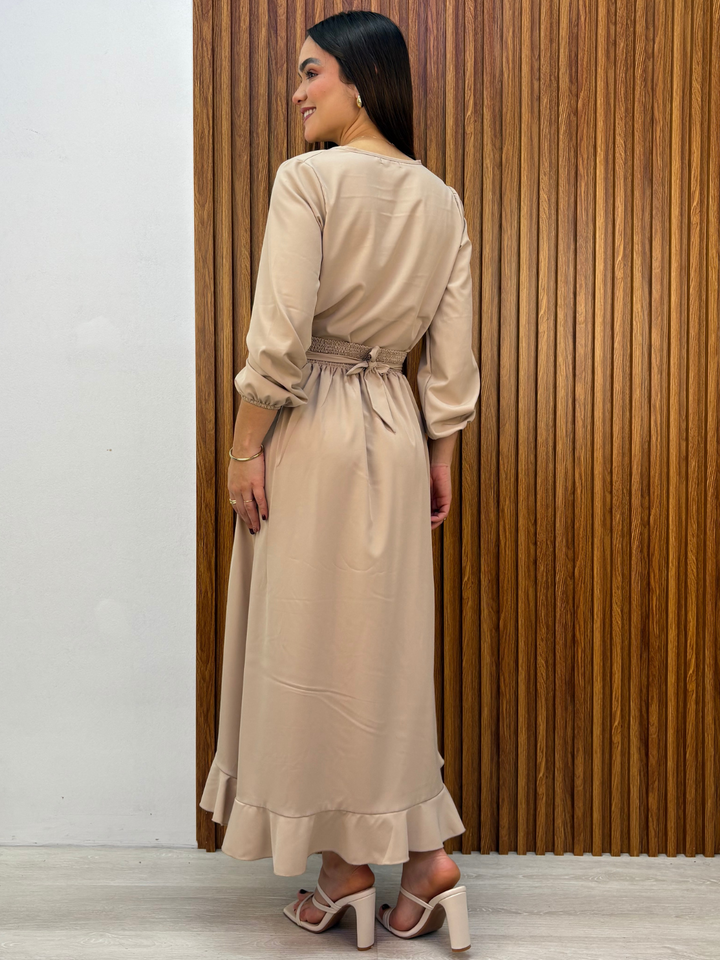 SET DE BLUSA Y FALDA EDITH NUDE