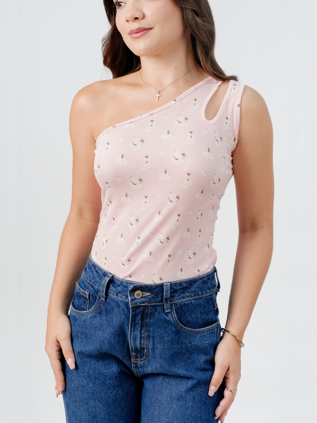 TOP ASIMETRICO MARIE ROSA