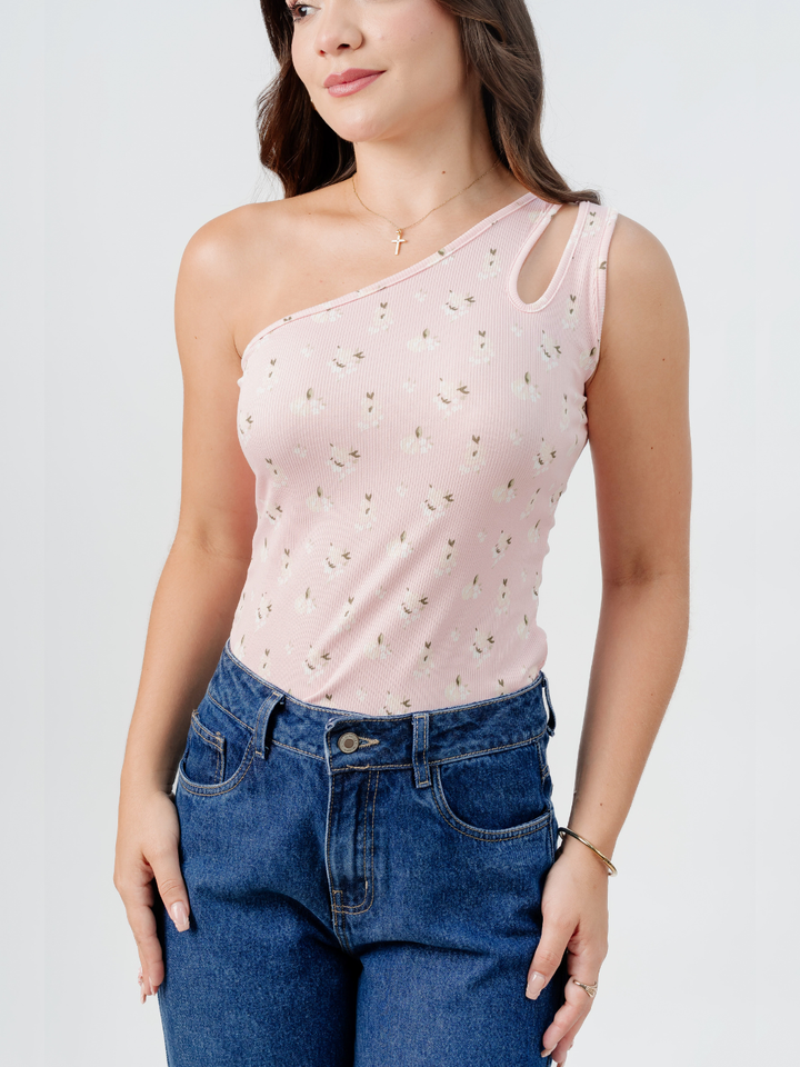 TOP ASIMETRICO MARIE ROSA