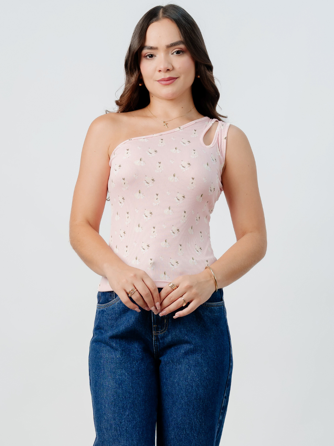 TOP ASIMETRICO MARIE ROSA