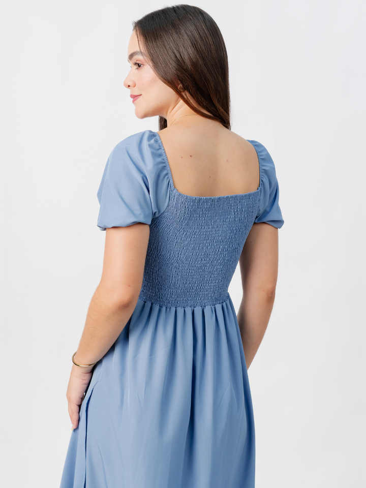 VESTIDO CASUAL LARGO PAOLA ITALIANO