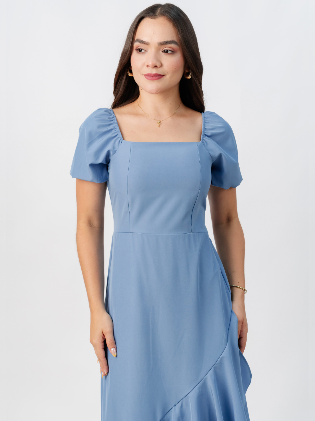 VESTIDO CASUAL LARGO PAOLA ITALIANO