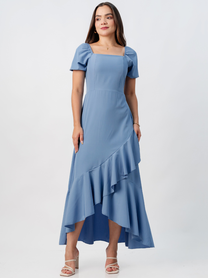 VESTIDO CASUAL LARGO PAOLA ITALIANO