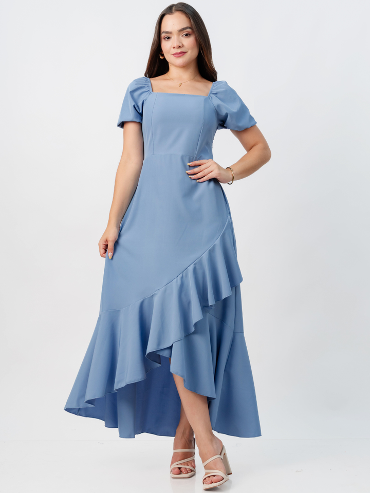 VESTIDO CASUAL LARGO PAOLA ITALIANO