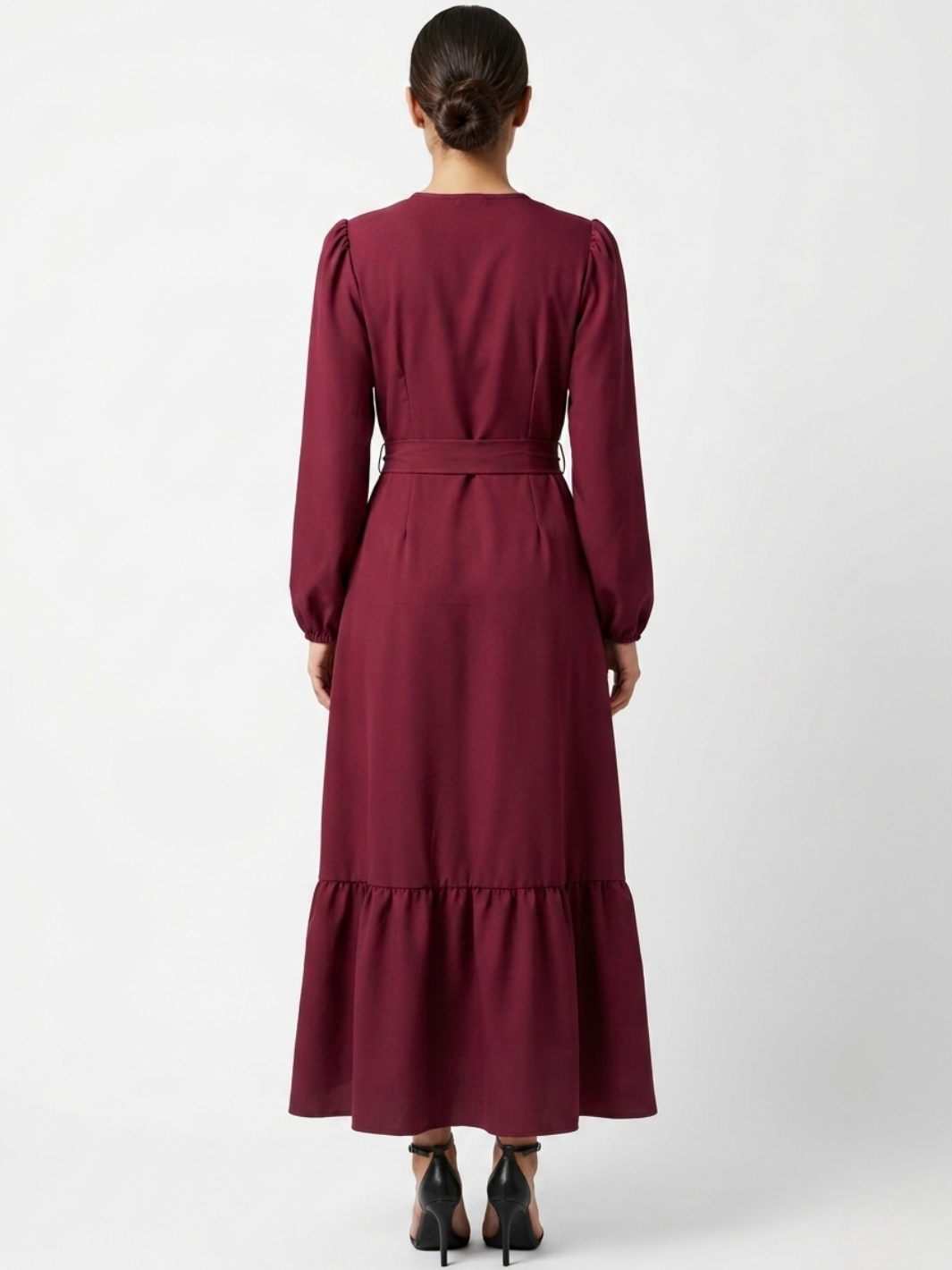 VESTIDO ENVOLVENTE SARA VINO