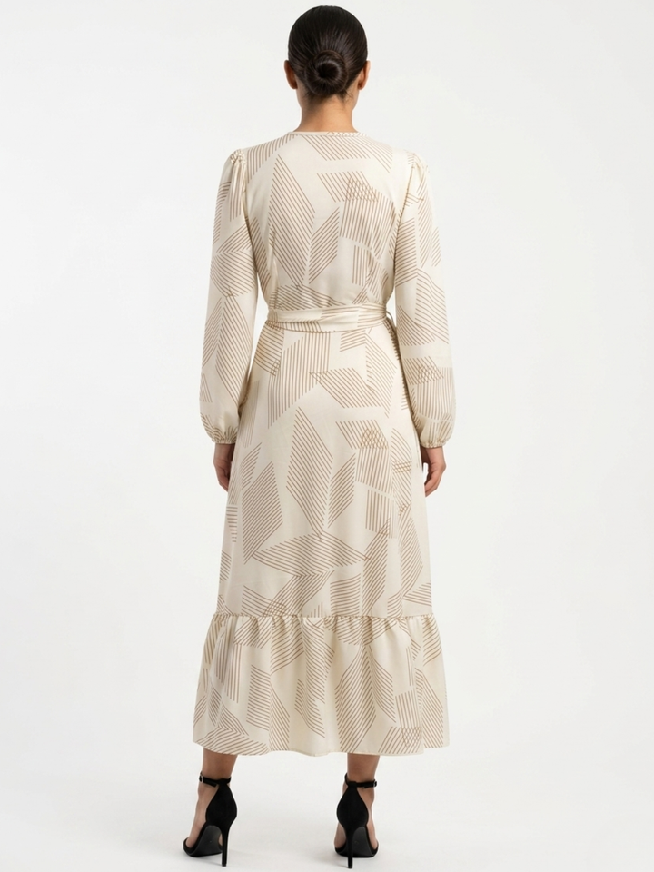 VESTIDO ENVOLVENTE SARA PERLA