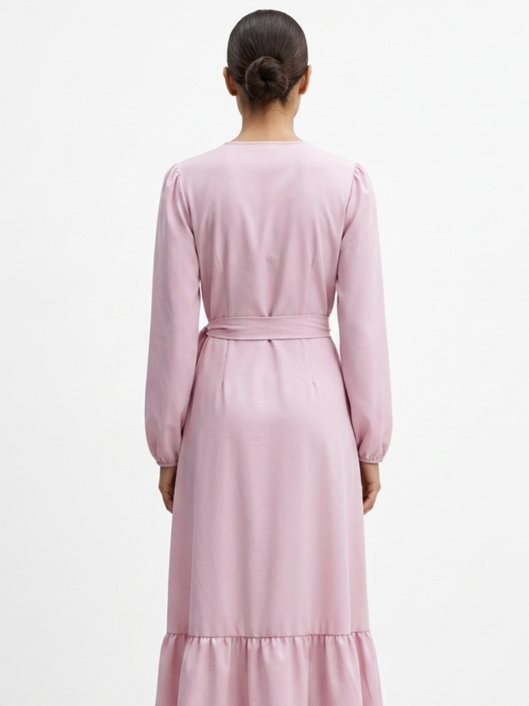 VESTIDO ENVOLVENTE SARA ROSA
