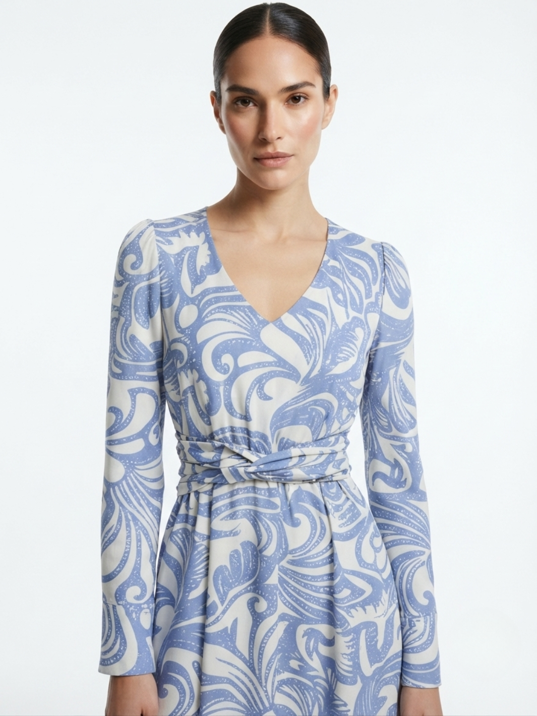 VESTIDO CASUAL LARGO CAMILA ITALIANO/PERLA