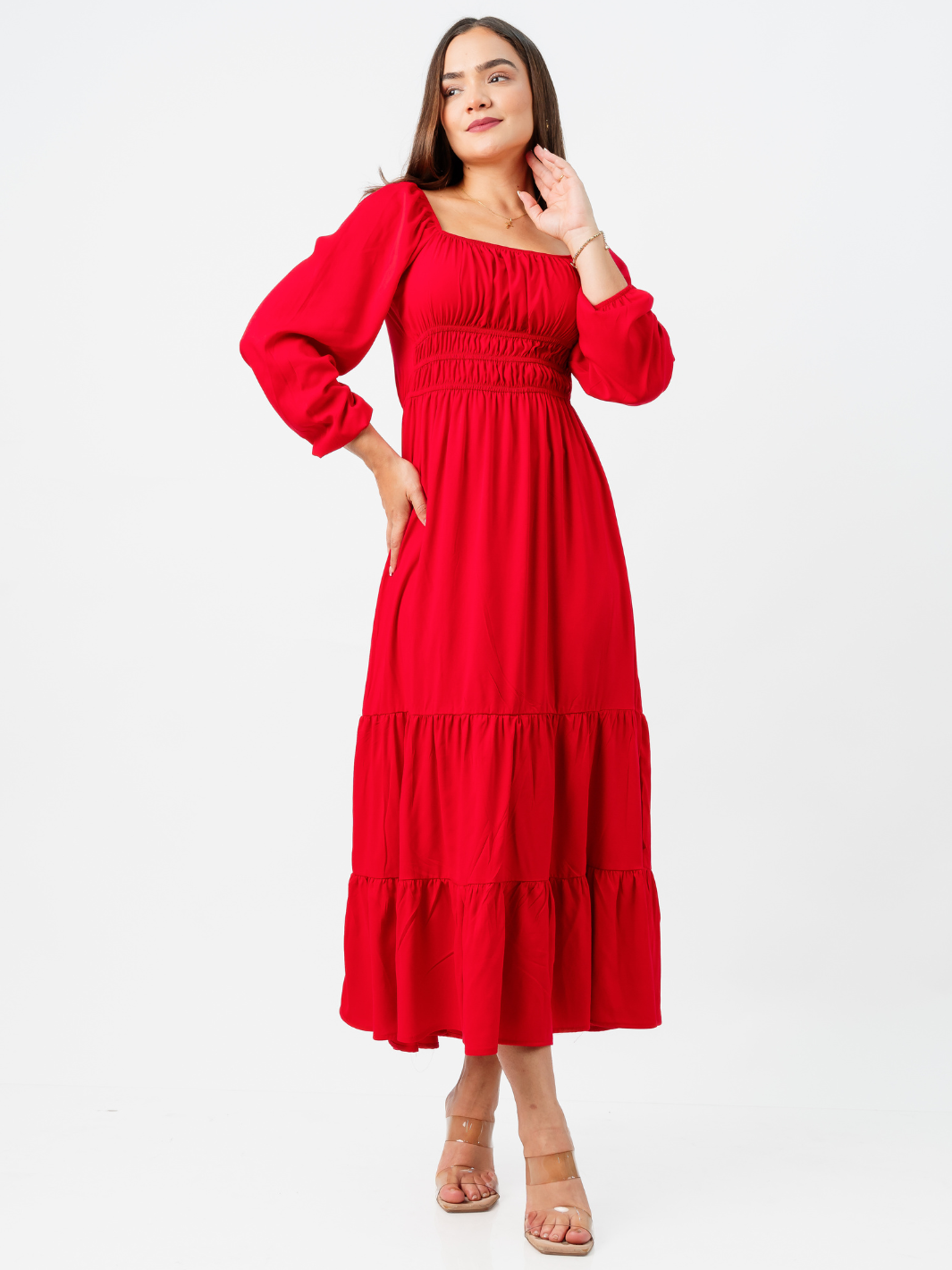 VESTIDO GIORGIA - ROJO