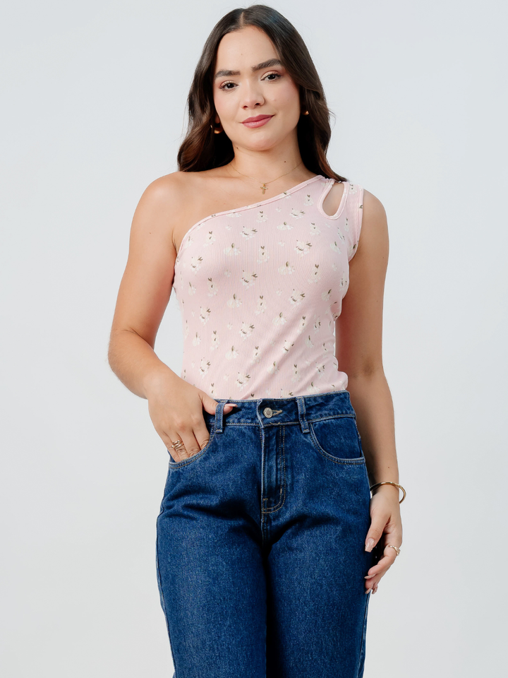 TOP ASIMETRICO MARIE ROSA