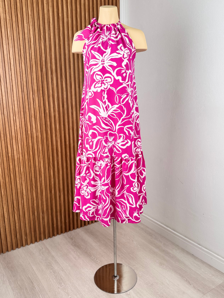 VESTIDO GRACIA - FUCSIA
