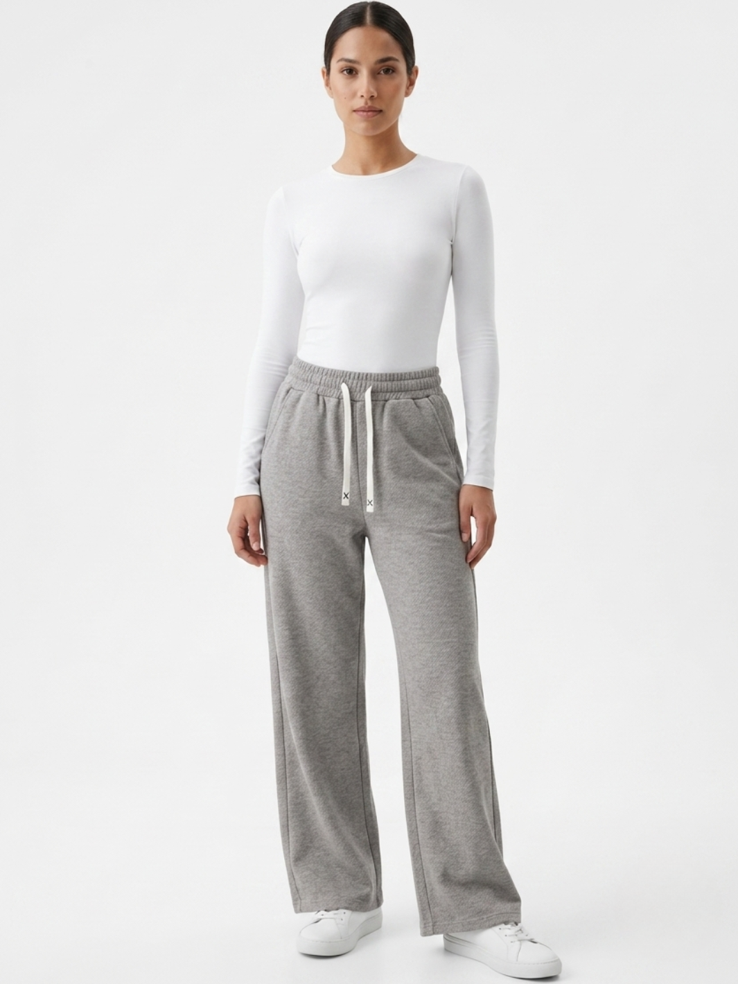 PANTALON CASUAL EN TELA CHOMPERA REMY BEIGE