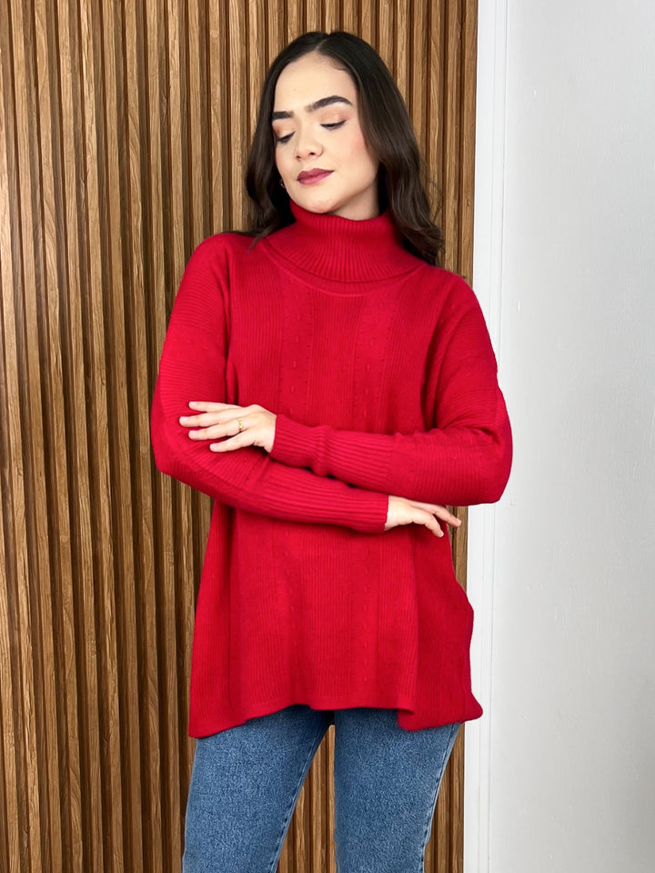CHOMPA MARGARITA - ROJO