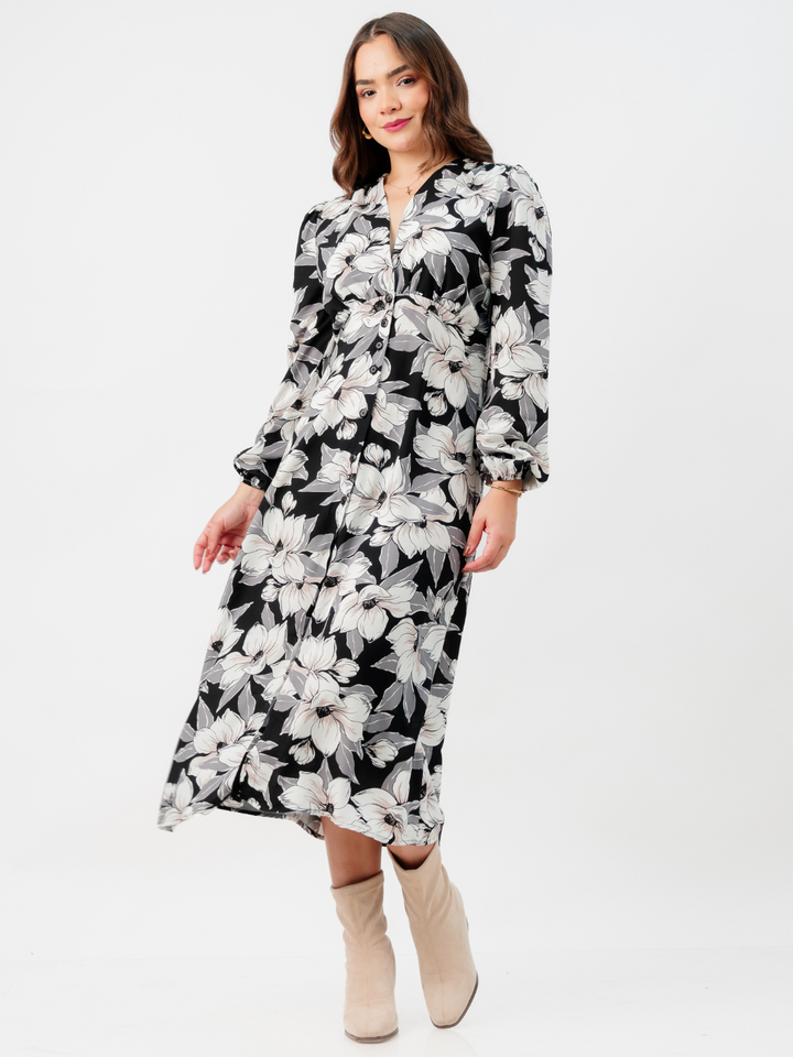 VESTIDO ESMERALDA - NEGRO