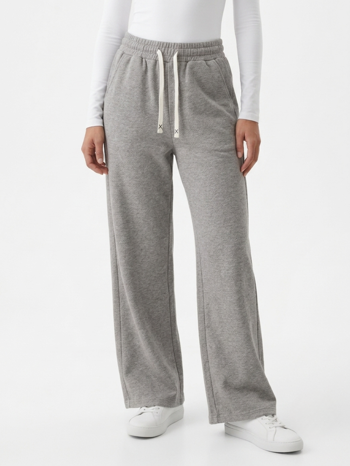 PANTALON CASUAL EN TELA CHOMPERA REMY BEIGE