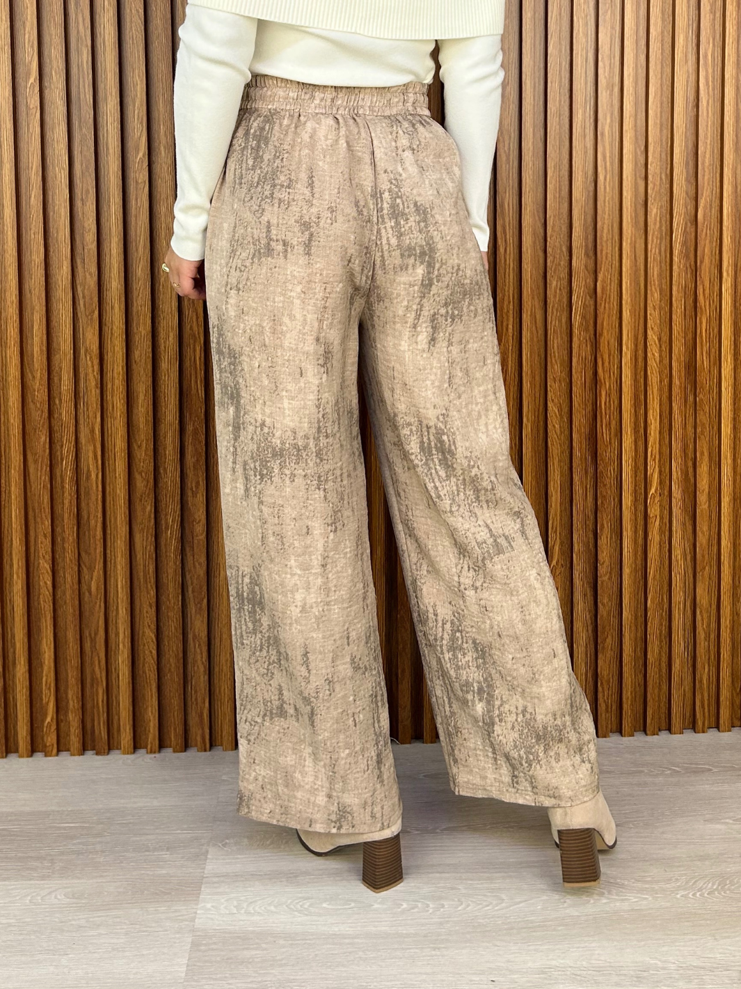 PANTALON PAULINA - TOPO