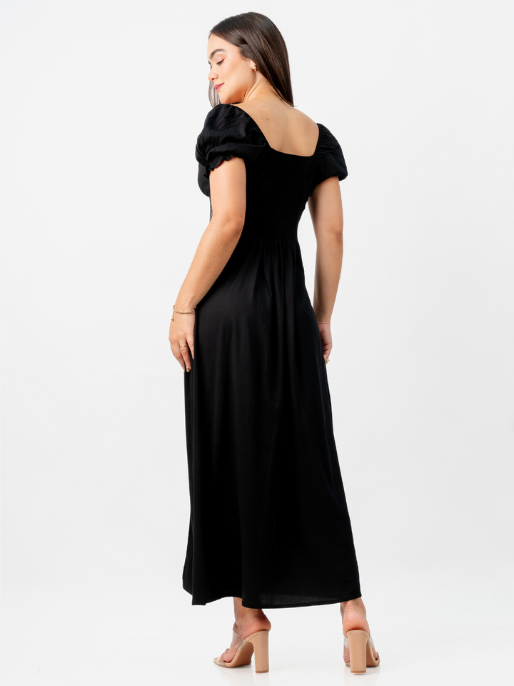 VESTIDO INES - NEGRO