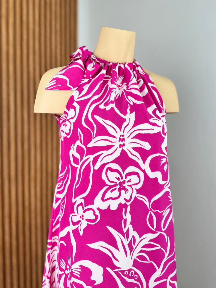 VESTIDO GRACIA - FUCSIA