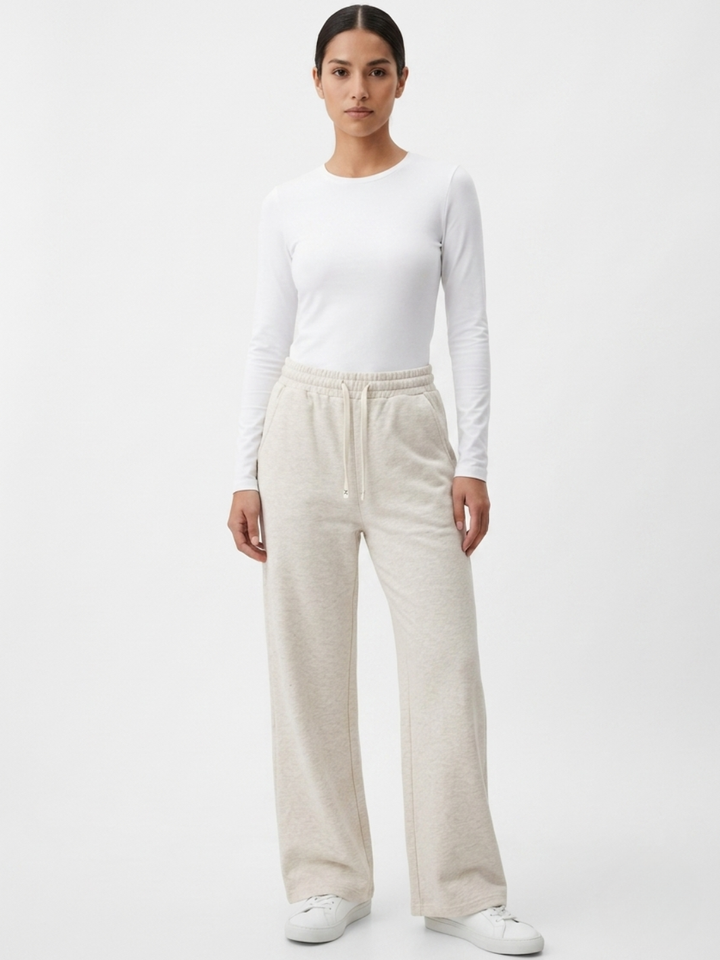 PANTALON CASUAL EN TELA CHOMPERA REMY HUESO