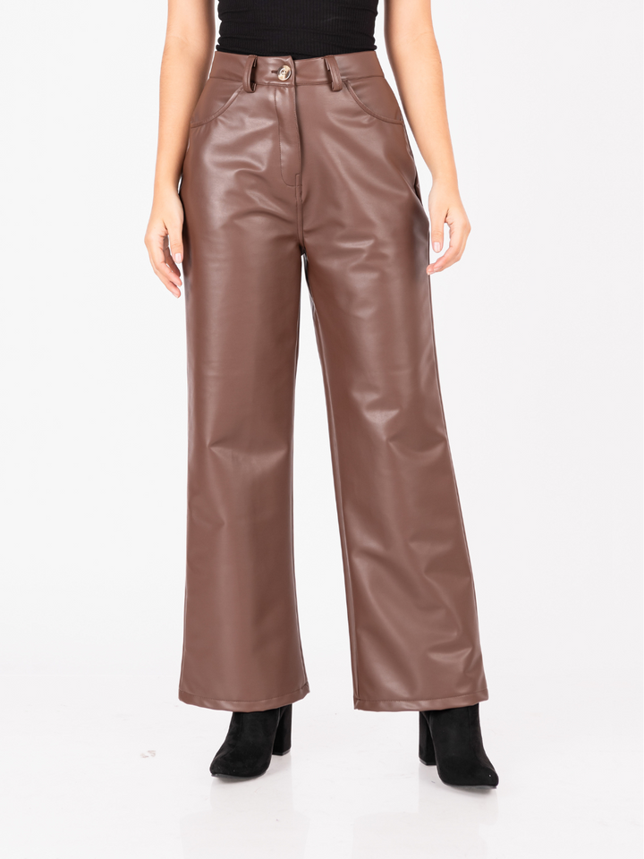PANTALON SORAYA - MARRON