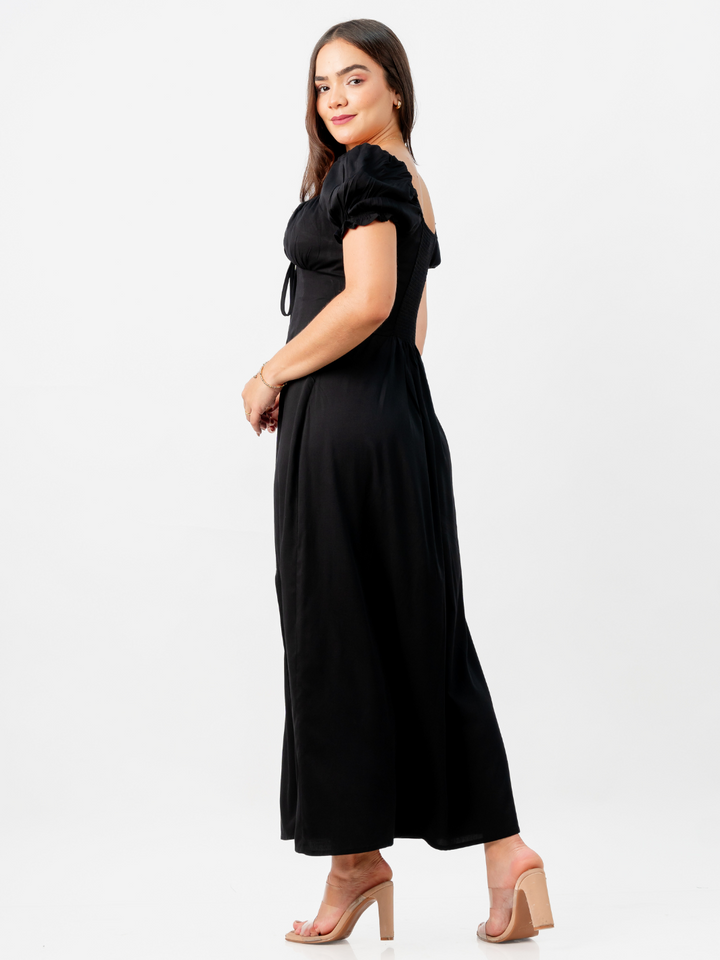 VESTIDO INES - NEGRO