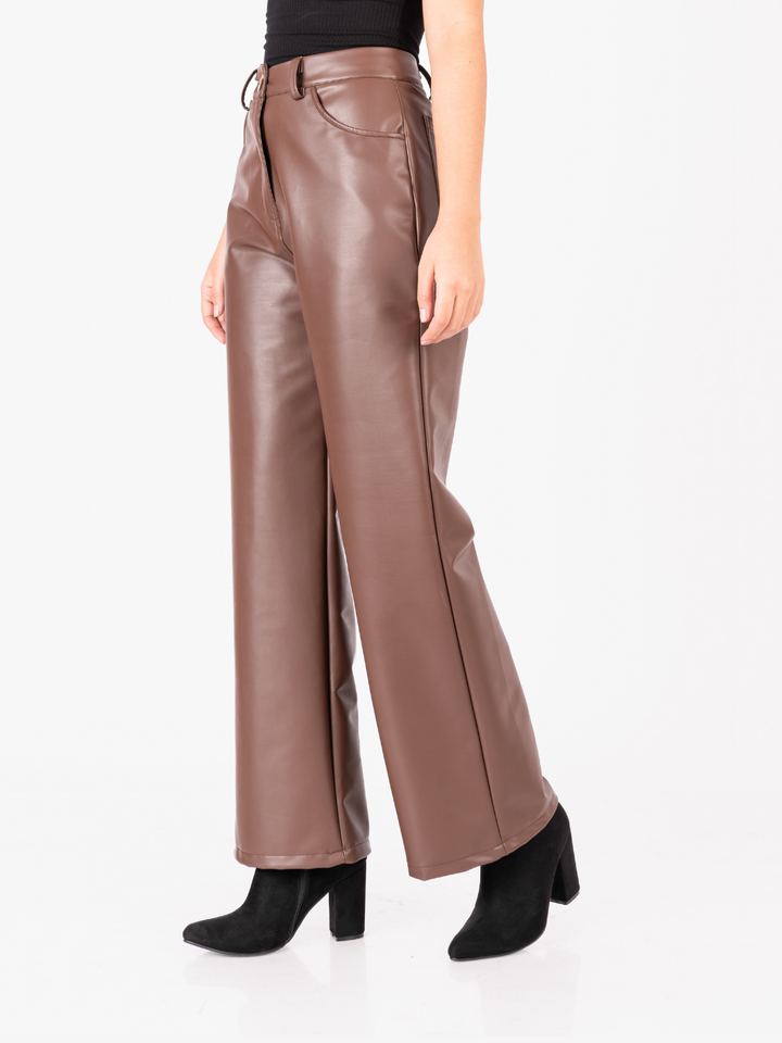 PANTALON SORAYA - MARRON