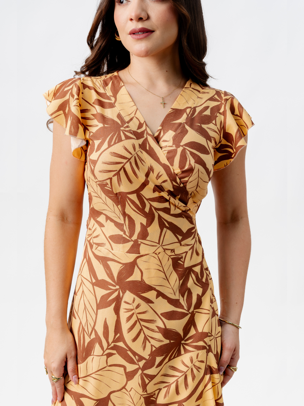 VESTIDO ENVOLVENTE MICAELA LUCUMA