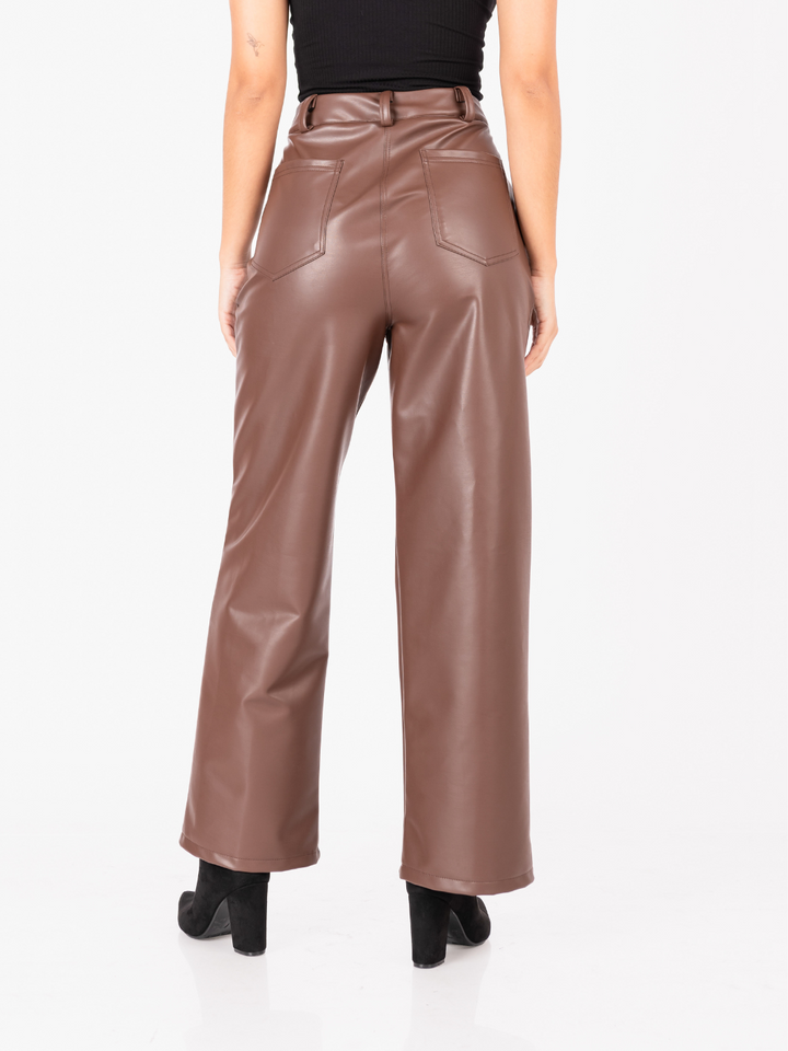 PANTALON SORAYA - MARRON