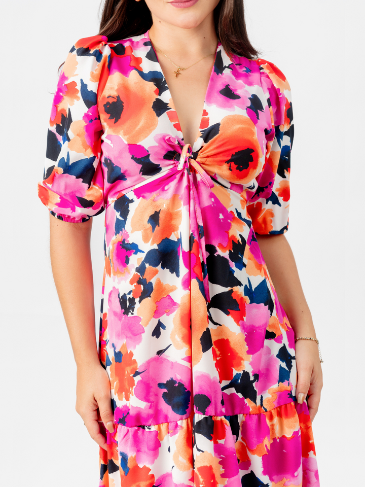 VESTIDO TIZIANA - FUCSIA