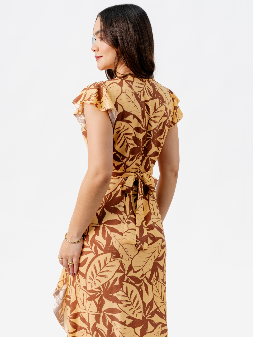 VESTIDO ENVOLVENTE MICAELA LUCUMA