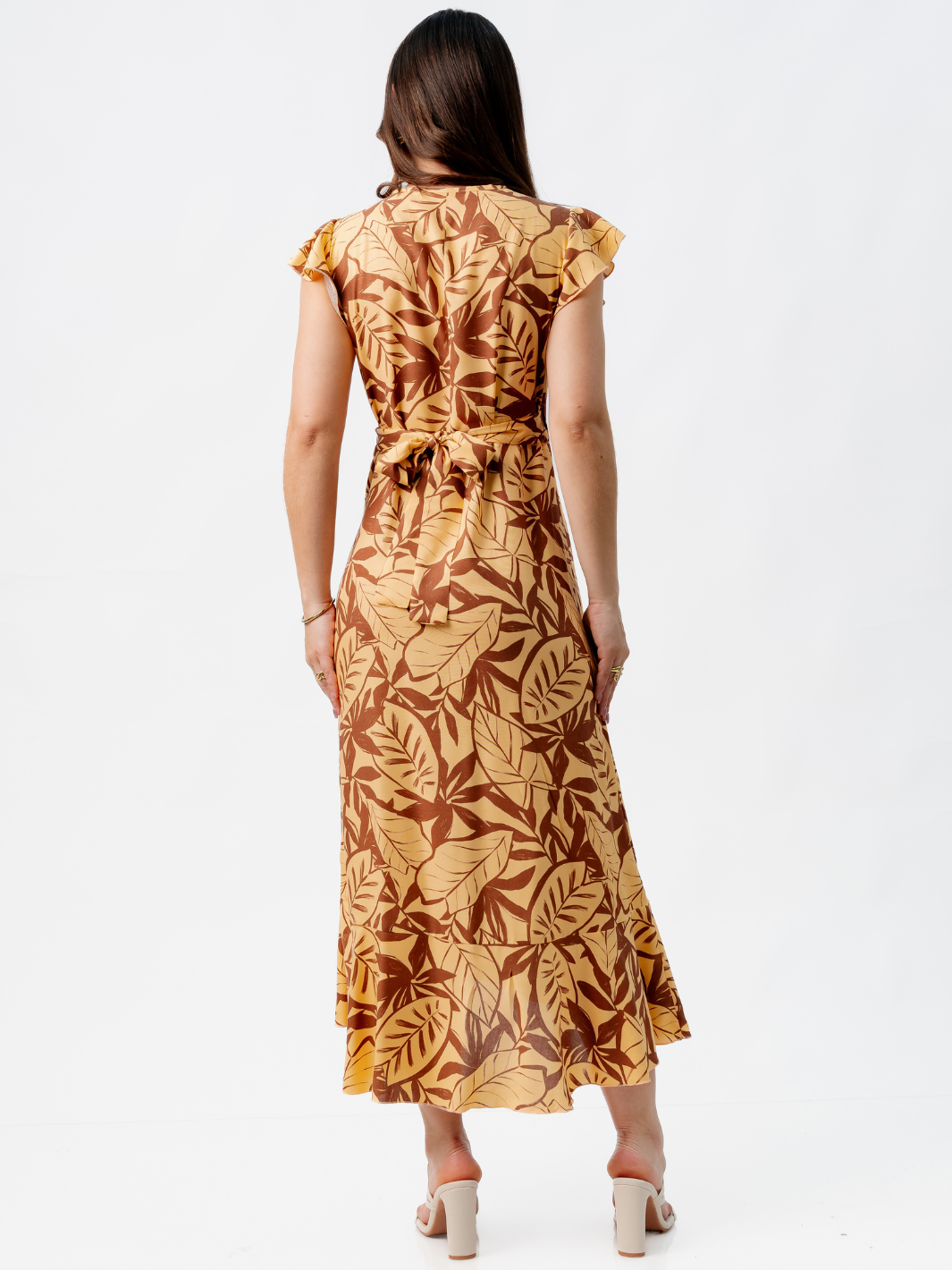 VESTIDO ENVOLVENTE MICAELA LUCUMA